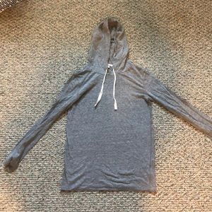 Women’s size Small GAP gray hooded long sleeve